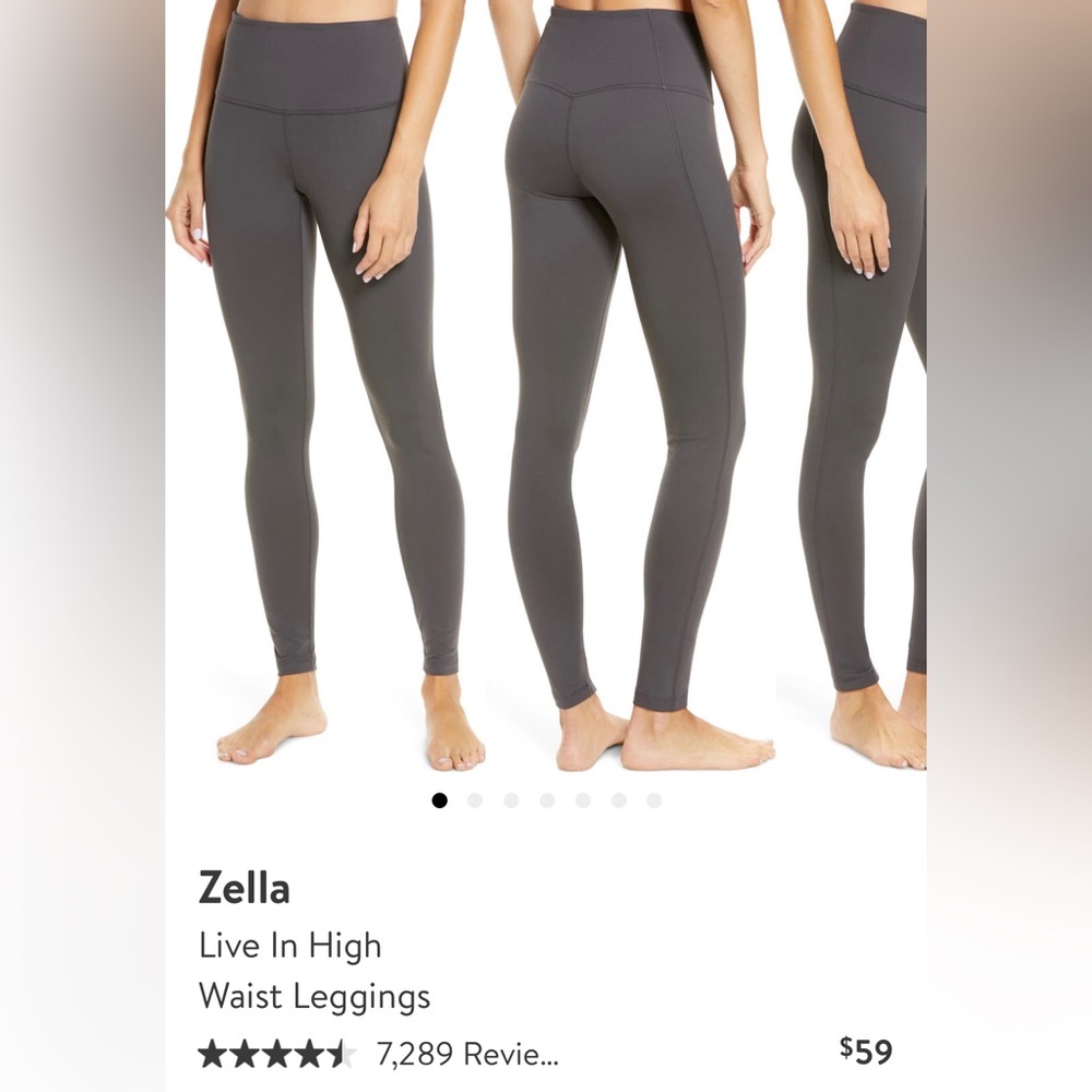 NWT Zella Live in Legging high waisted.